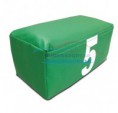 Prisma retangular verde bandeira R$ 9,00